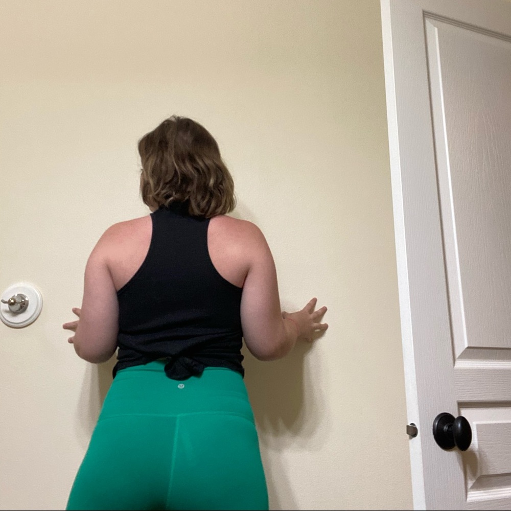 Teal LuLu Lemon fitness leggings - Picture 2 of 6